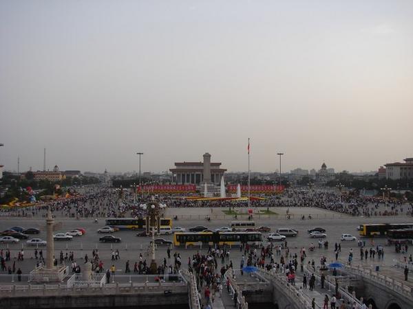 Tian'anmen Square from North gate