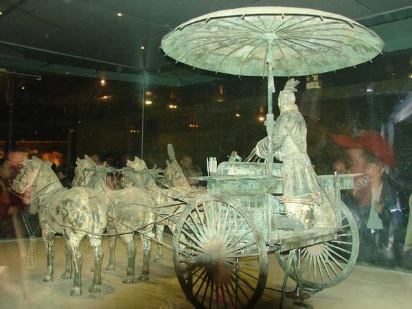 Qin Shanhuang's Funerary Chariot & horses