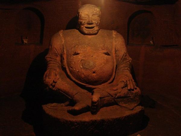 Buddha alter in cave