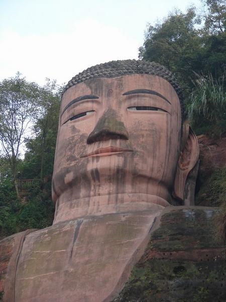 Head of Leshan Grand Buddha