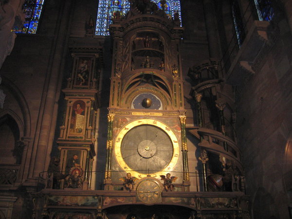 Astronomical clock in Notre Dame