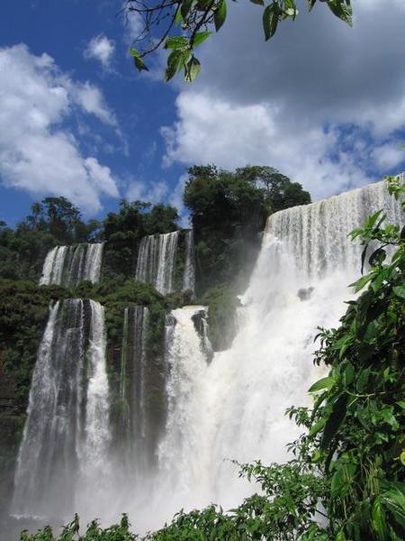 Iguassu Falls from the water