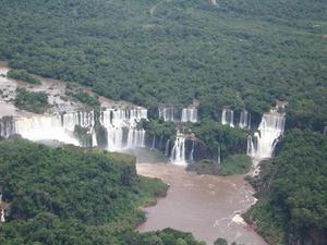 Iguassu Falls from the air
