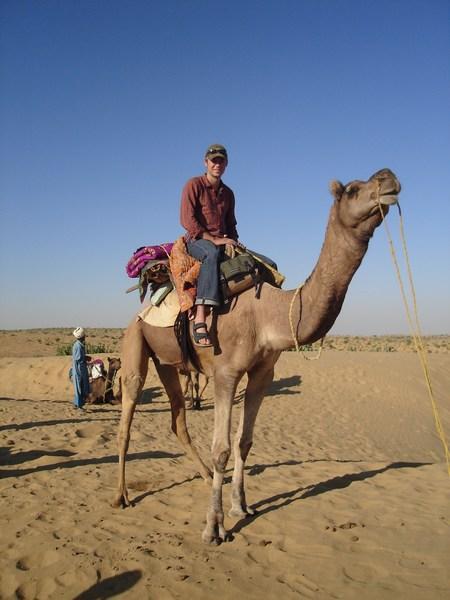 me and laloo (the camel)