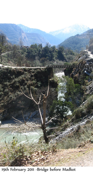 Bridge on Goriganga before Madkot.