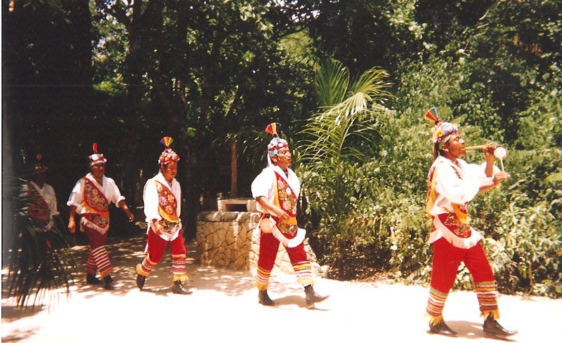A Mayan Music Parade in XCaret