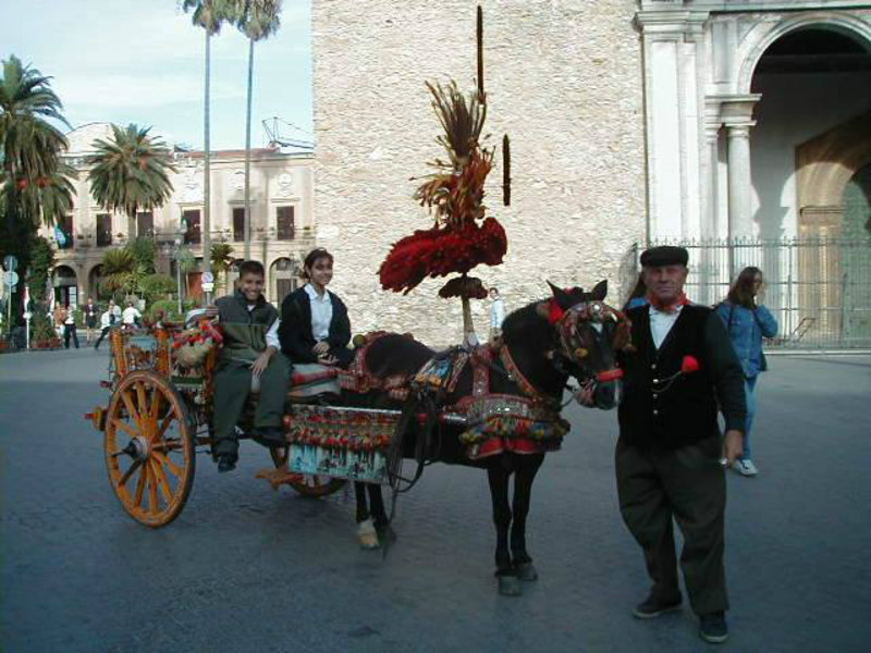 Monreale Sicilian Horse Cart
