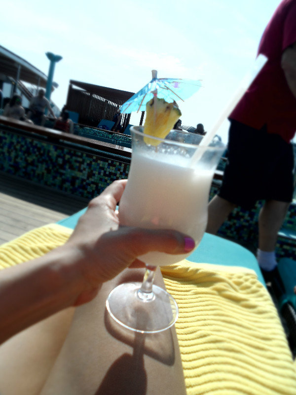 Pina Colada by the Pool!