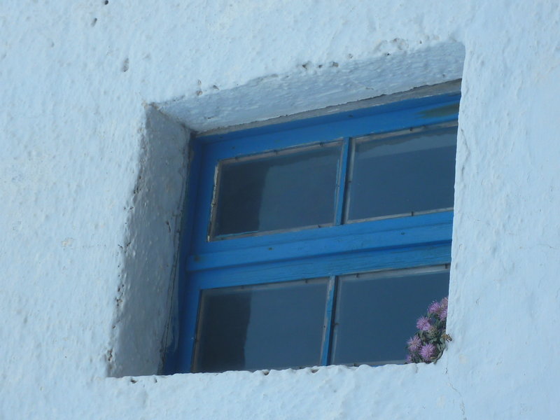 Fensterrahmen Santorini