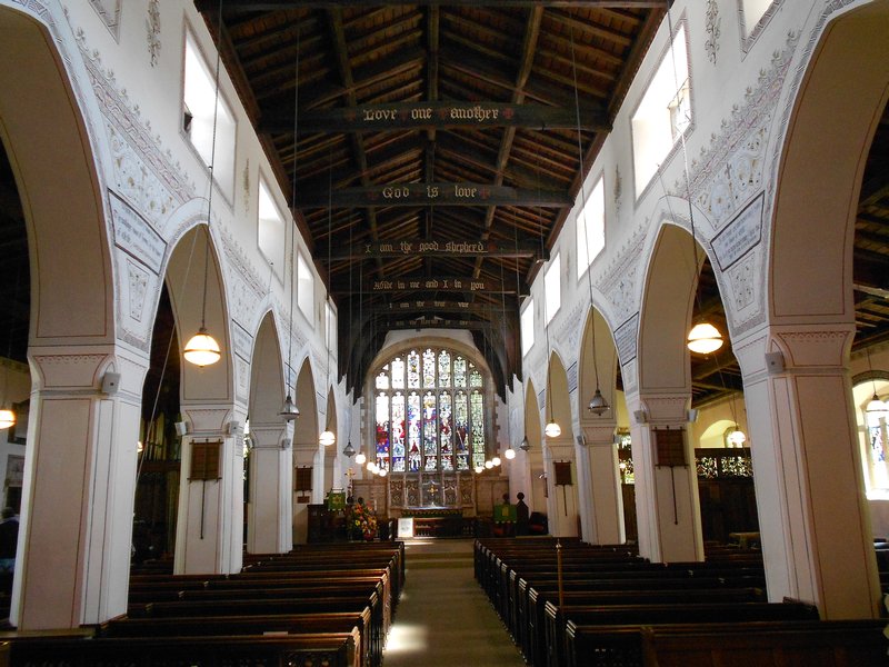 inside the church