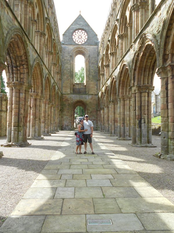 inside the jedburgh abbey