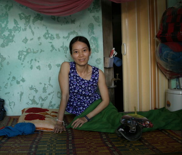 Following an accident, Hanh has spent most of the last 18 years confined to this bed
