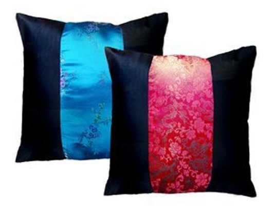 Handmade Silk Cushion Cover