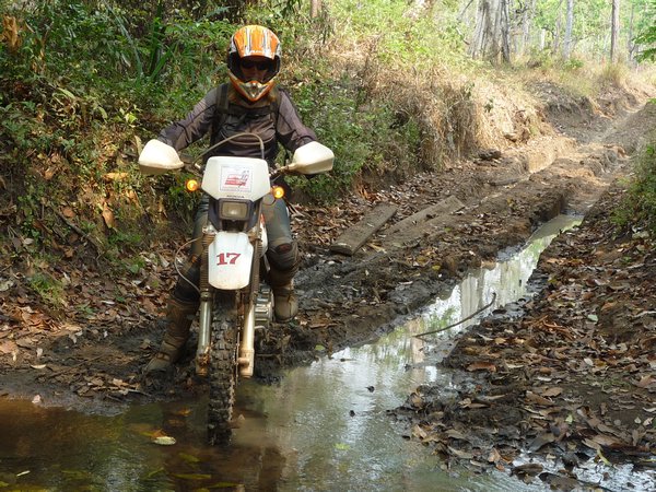 Dirt-biking in Cambodia