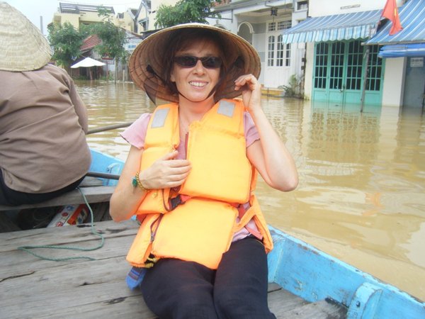 Witnessing the Hoi An floods at first hand.