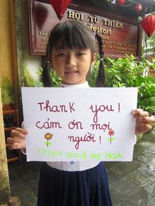Thank You from Thinh!