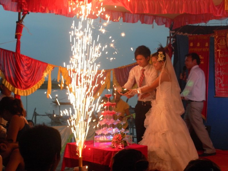 Vietnamese weddings are a sight to see!