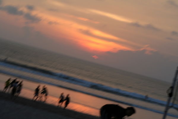 Canted Bali Sunset