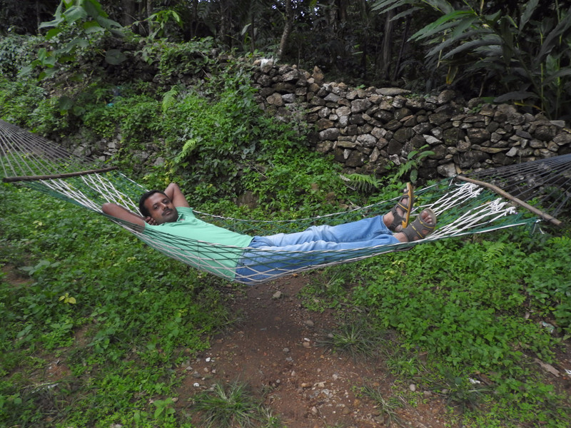 Relaxing at Thushaaram Homestay