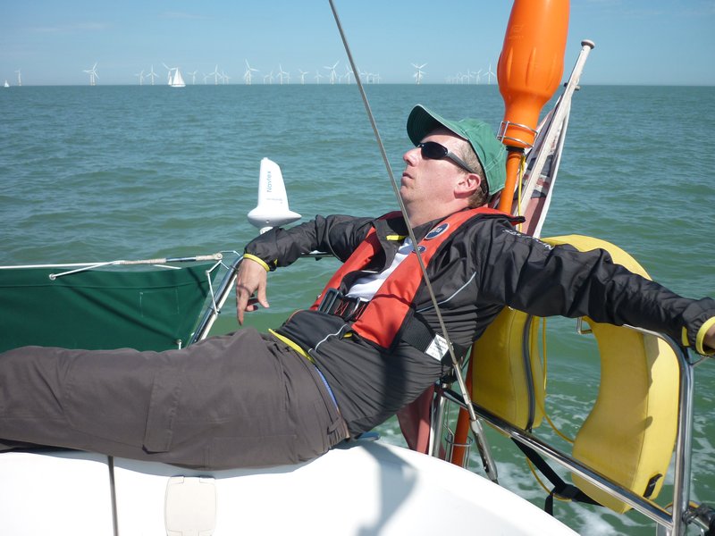 Jeff goes sailing...