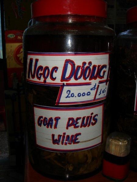 Goat Penis Wine