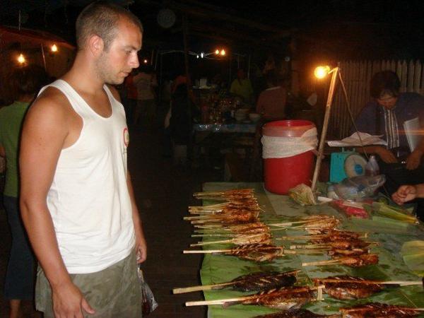 Chicken, Food Market, Luang Prubang