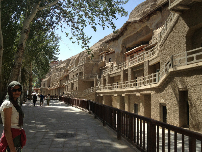 Buddhist caves with a Chinese makeover