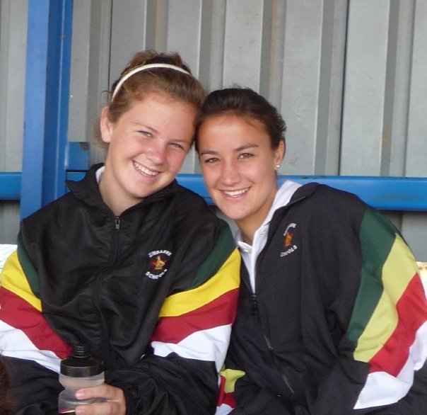 Looking smart in our Zimbabwe tracksuits