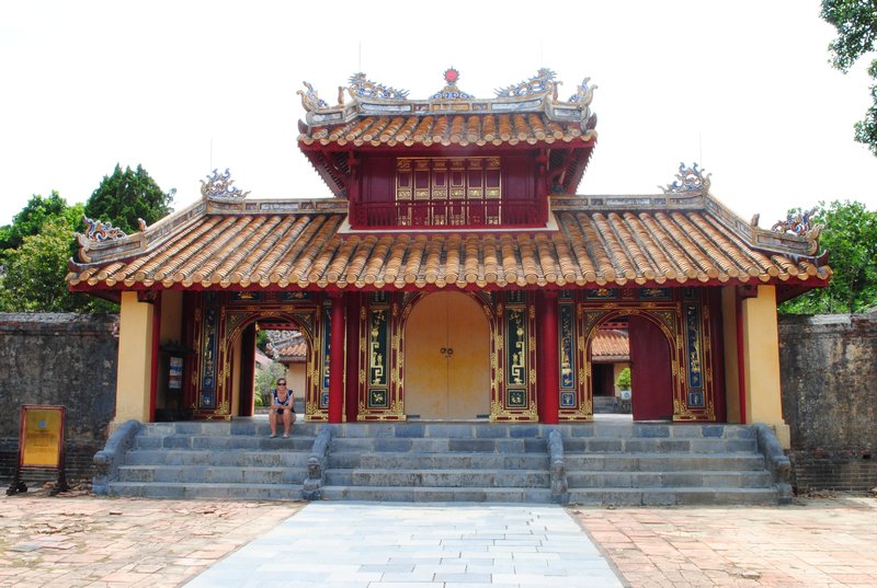 Part of the Minh Mang Mausoleum complex
