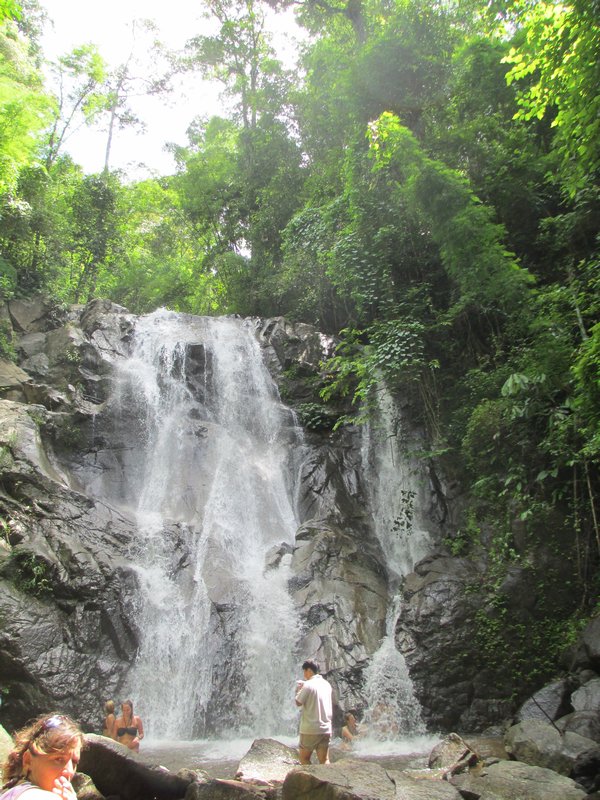 Waterfall on the trek