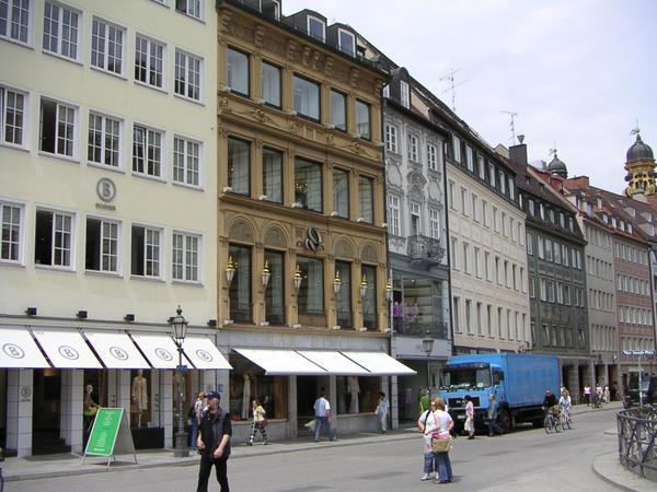 Typical Munich Street