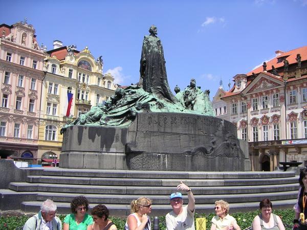 Jan Hus  statue