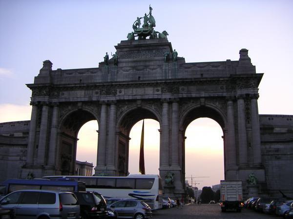 The Cinquantenaire Arch 