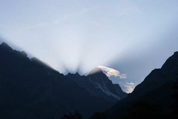 Sunrise in Grindelwald