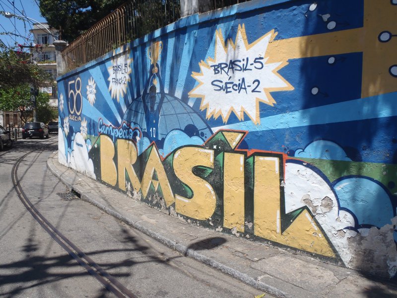 Graffiti in Santa Teresa