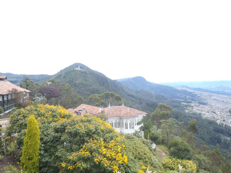 From the top of Monserrate in Bogota