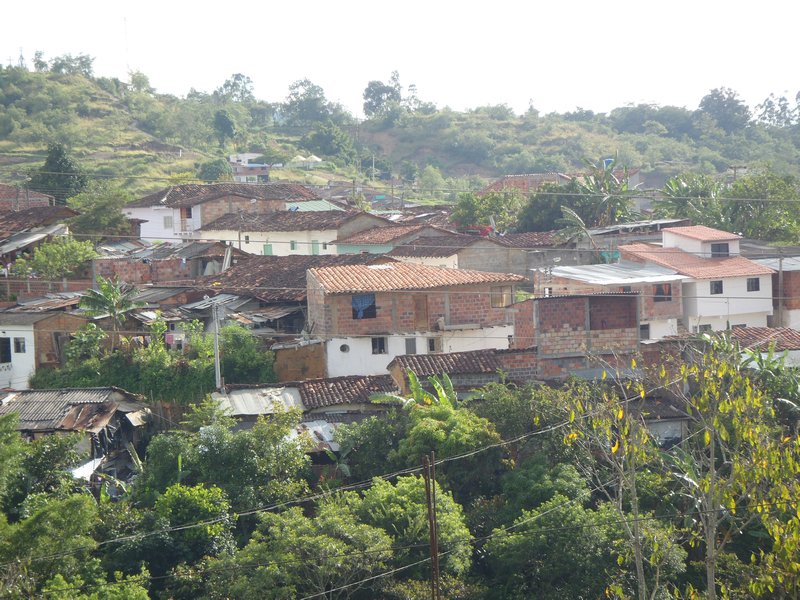 A view of some houses