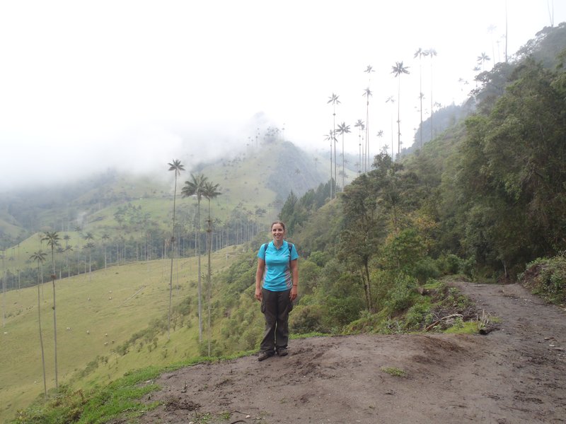 Me walking in the Valle of Cocora