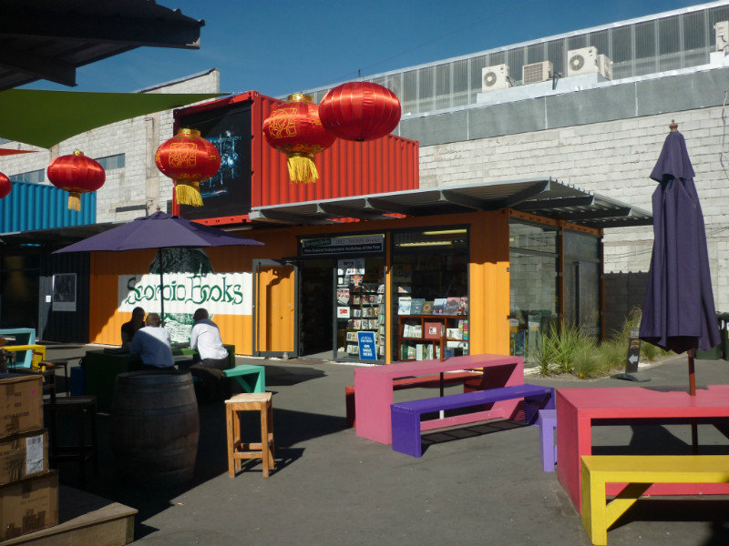 Christchurch shopping containers