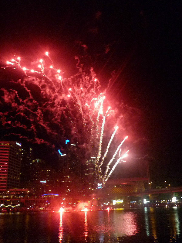 Fireworks over Darling Harbour -Sydney