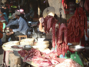 A meat market