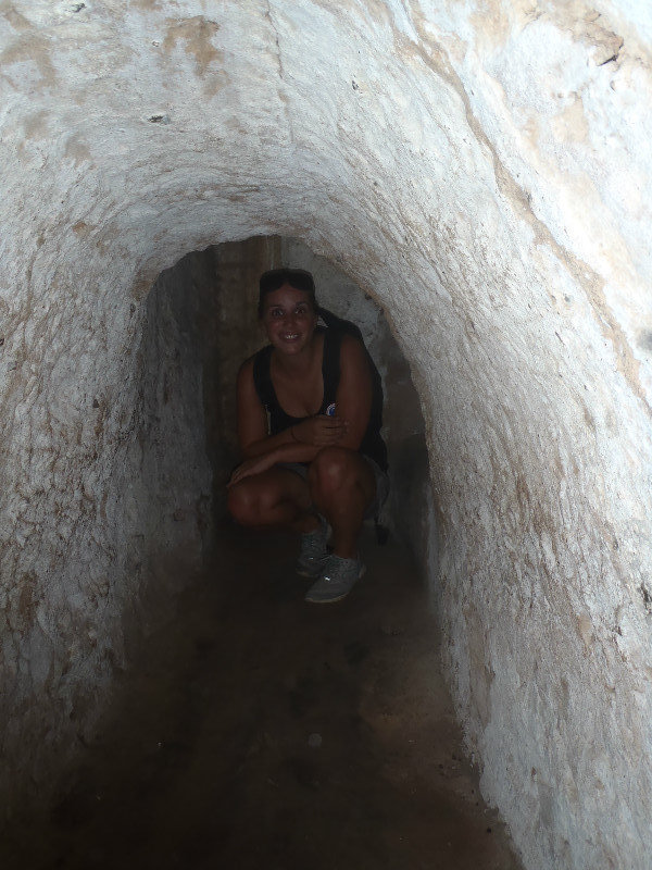 Me in ChChi tunnels