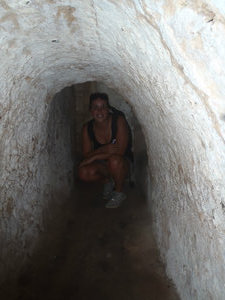 Me in ChChi tunnels