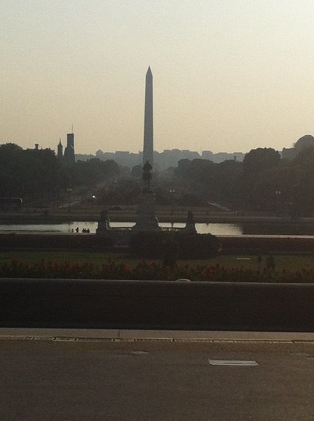 Washington Mall looking back to Lincoln Memorial