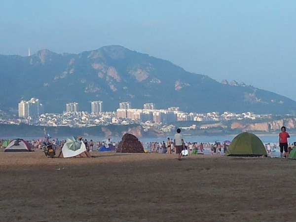 Panorama vom Strand