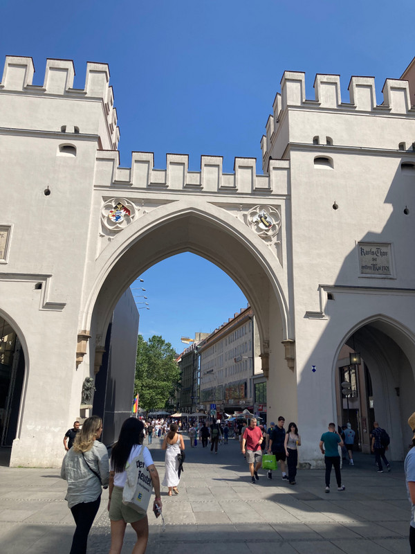 Entrance to the centre of Munich