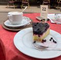 Coffee and cake in Sangkt Goar