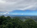 The view of Coffs Coast and harbour