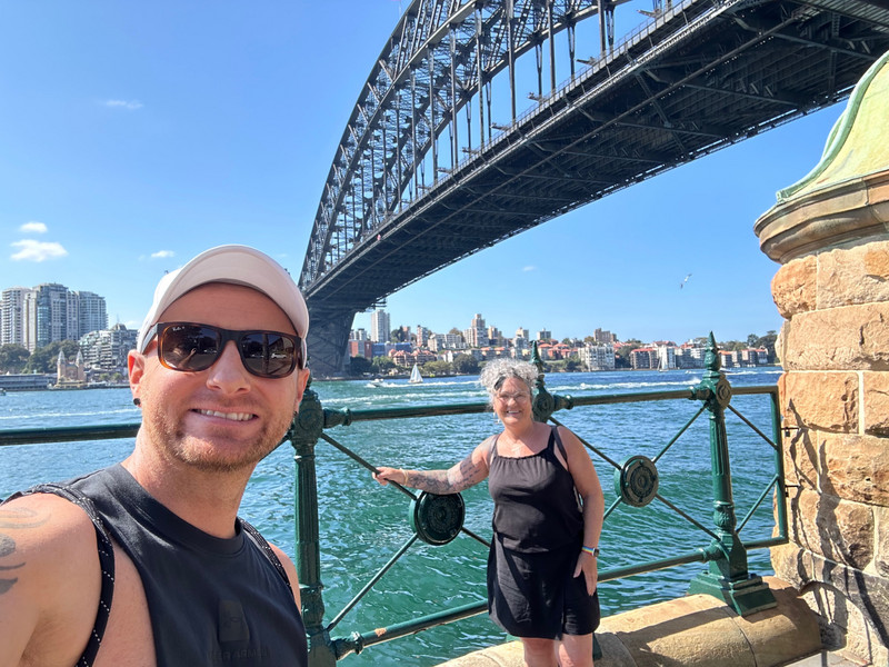 Sydney Harbour Bridge from Dawes Point