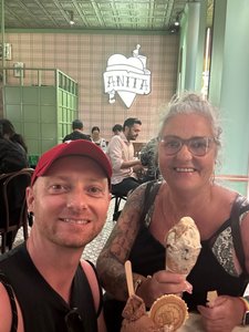 Ice cream treat at Anita’s Gelato
